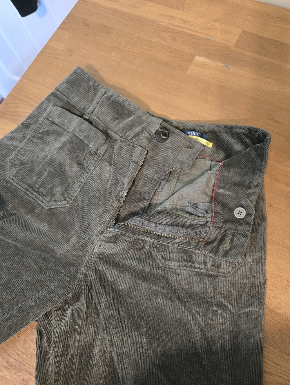 Maeve Colette Corduroy Crop Wide-Leg Pants 29 Retro - Picture 9 of 12